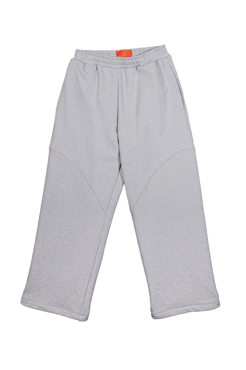 "ASTER" FRENCH TERRY TRACK PANT GREY MARL
