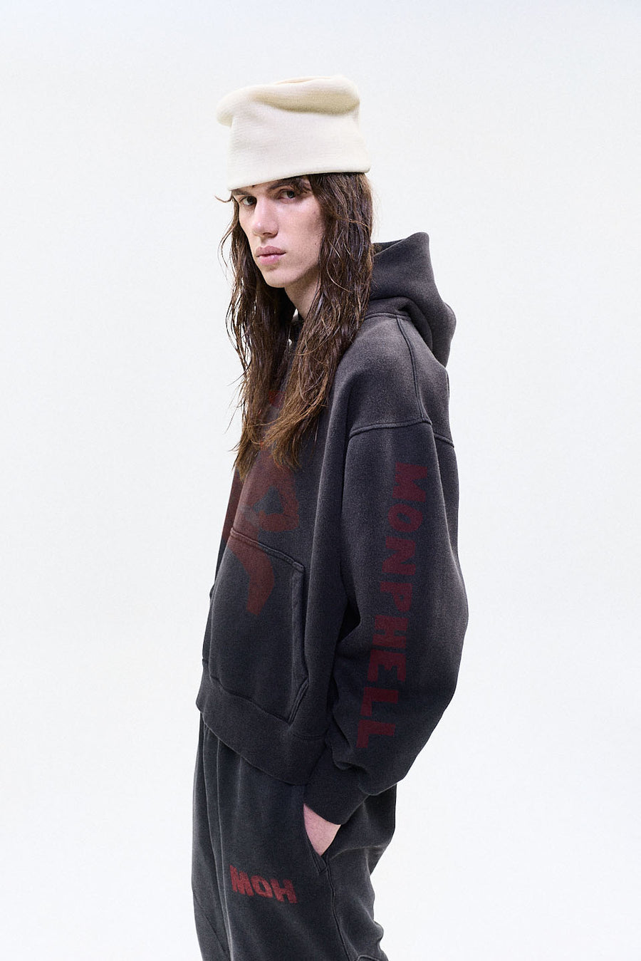 "HUGO" hoodie midnight