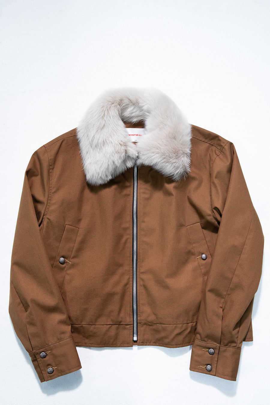 "JUNO" fur collar jacket