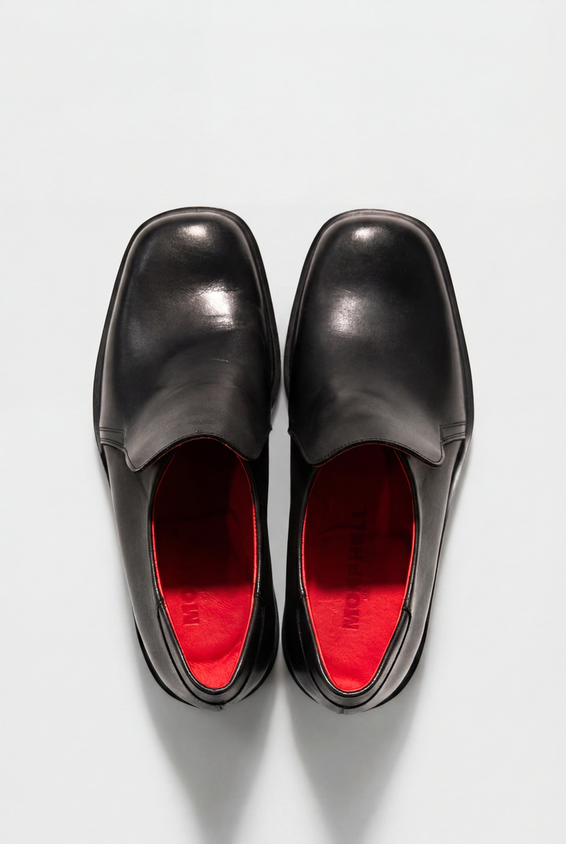 "MOH" mens leather slip on