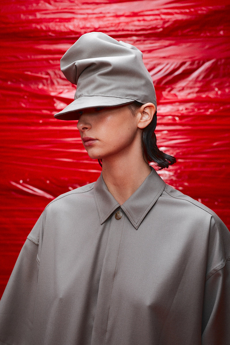 "Keiko" button up shirt short sleeve sand