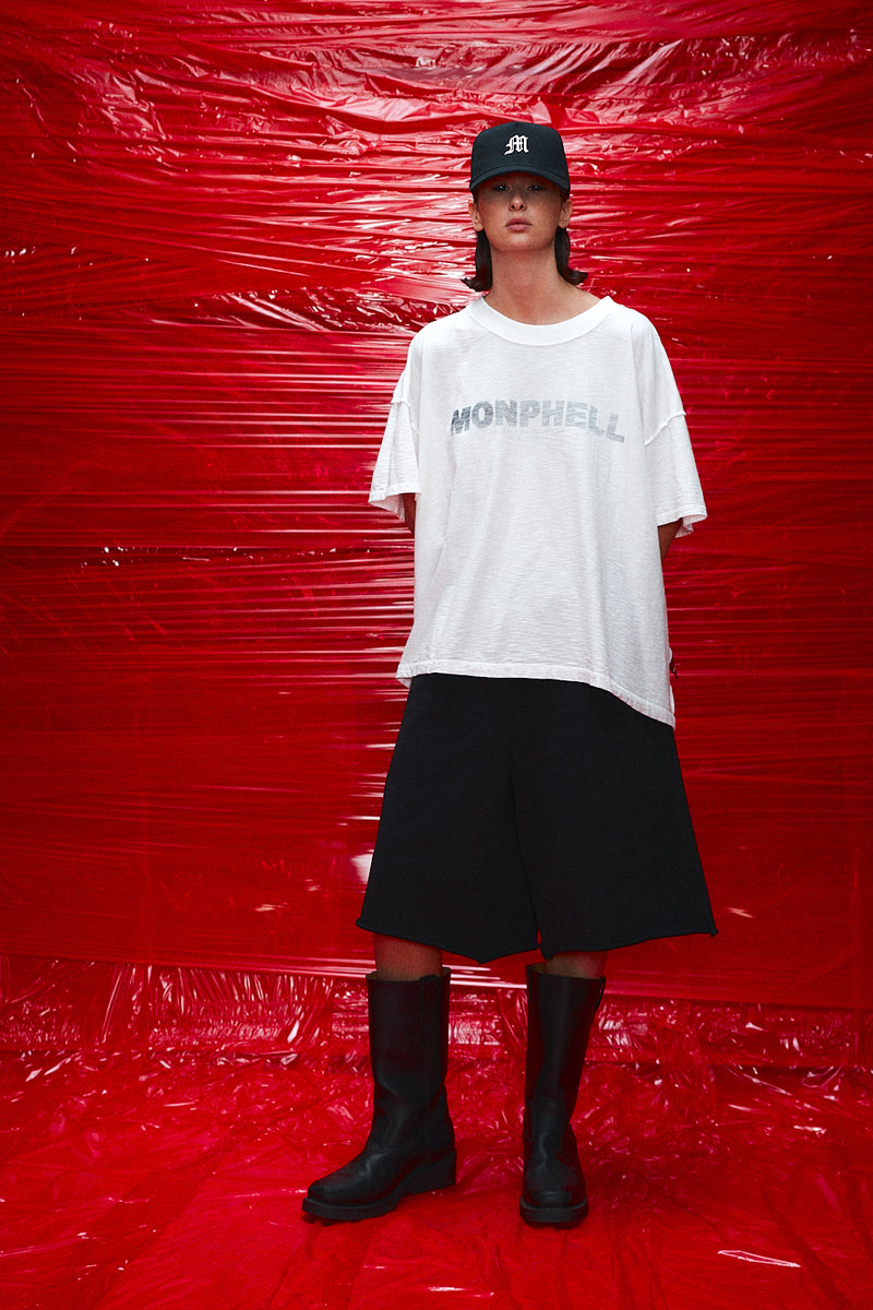 "ruki" T-shirt white logo