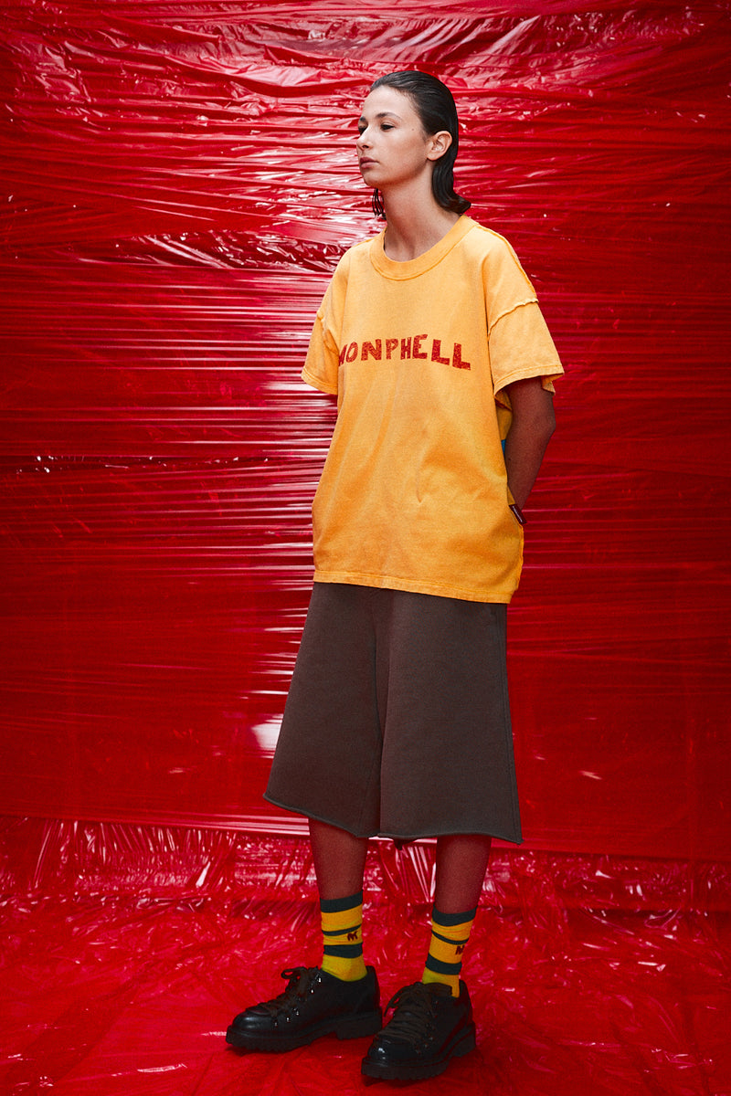 "Yuki" wide terry short chocolate