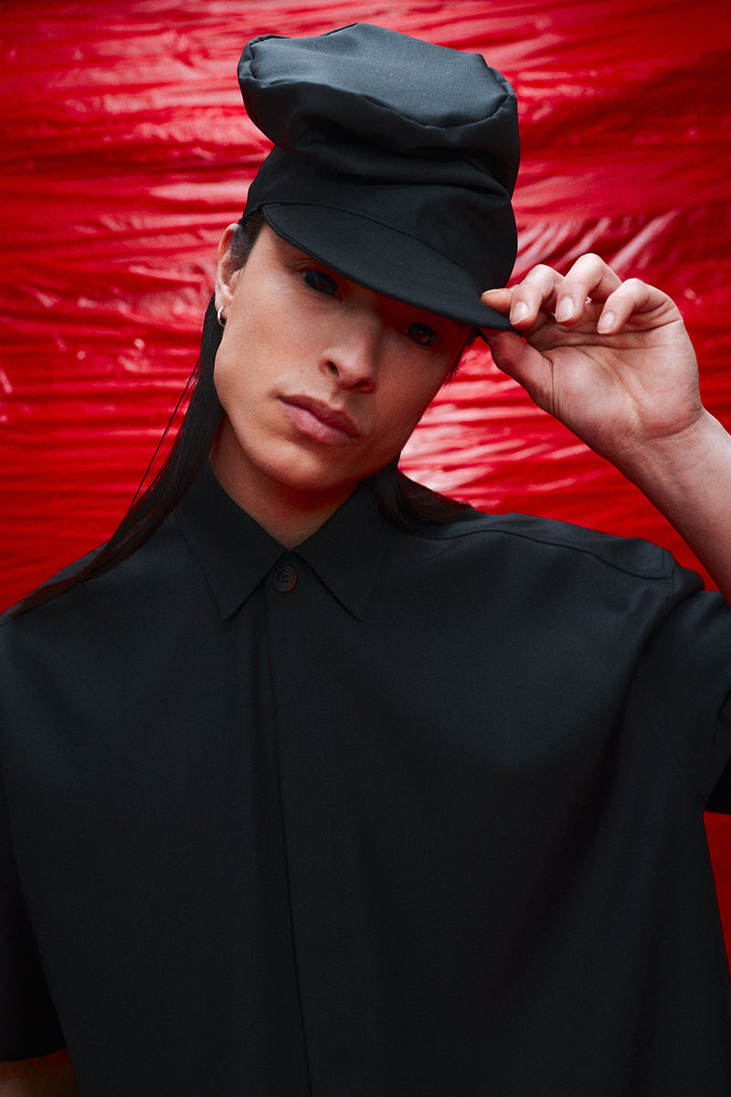 "Conductor" high hat Black
