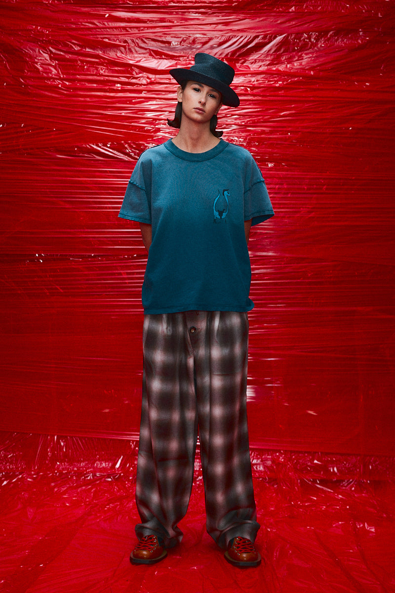 "Steve" T-shirt sun faded Navy