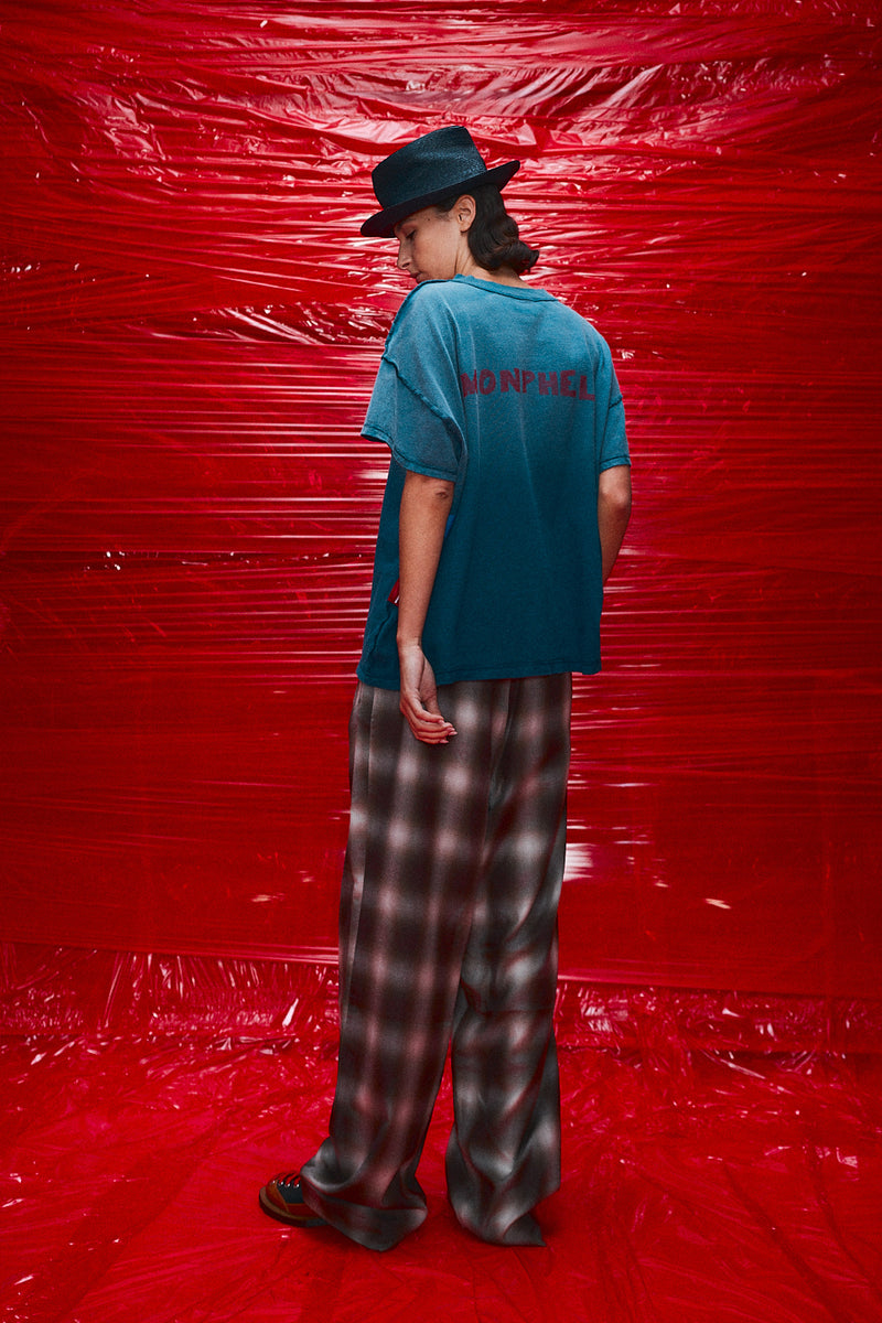 "Steve" T-shirt sun faded Navy