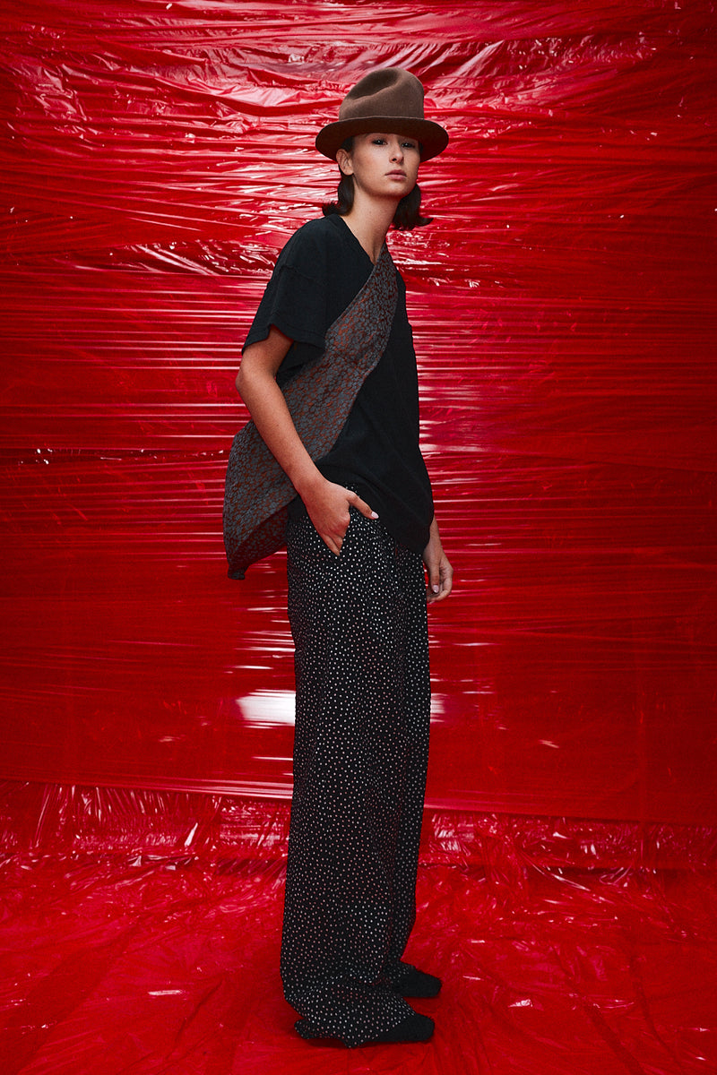 "Mio" oversized cross body bag leopard