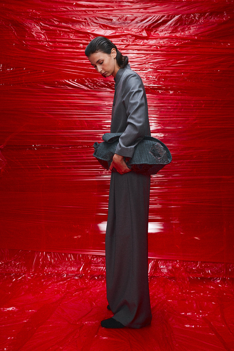 "Mio" oversized cross body bag floral