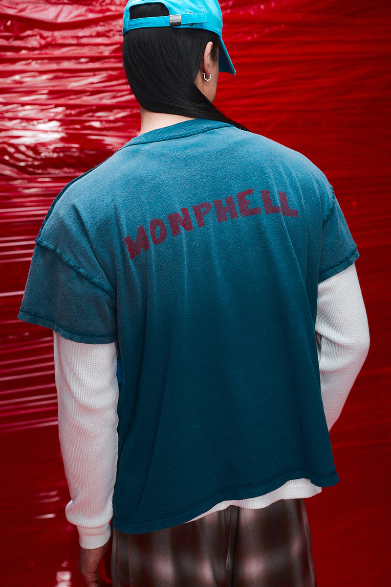 "Steve" T-shirt sun faded Navy