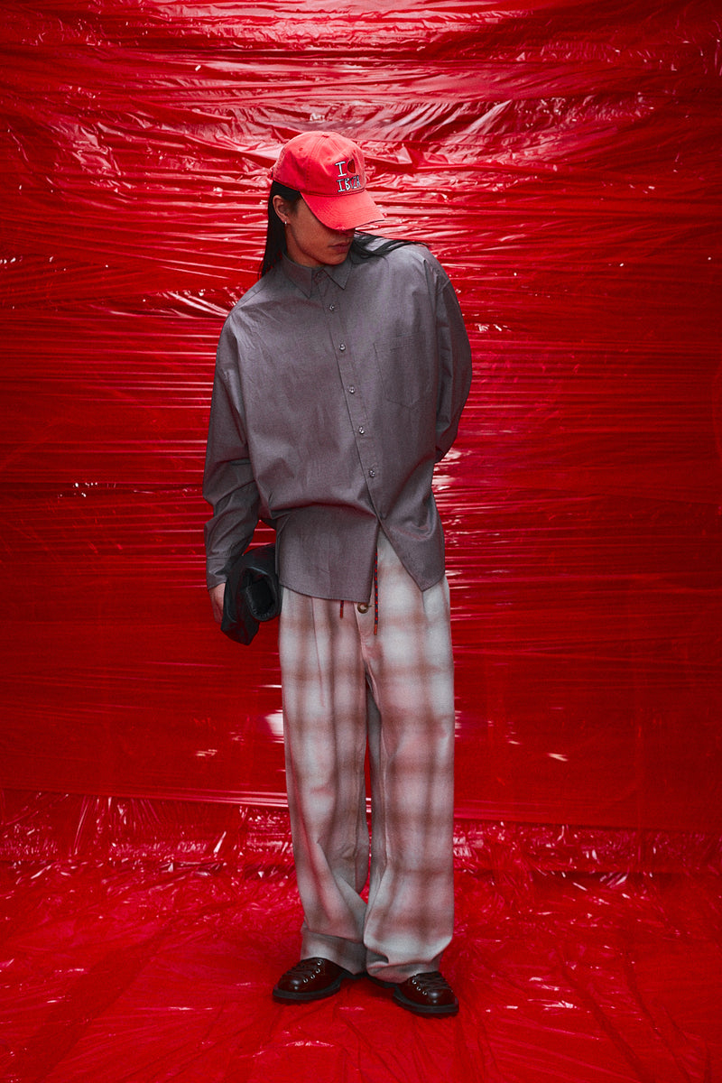 "Georgio" Cotton plaid check light