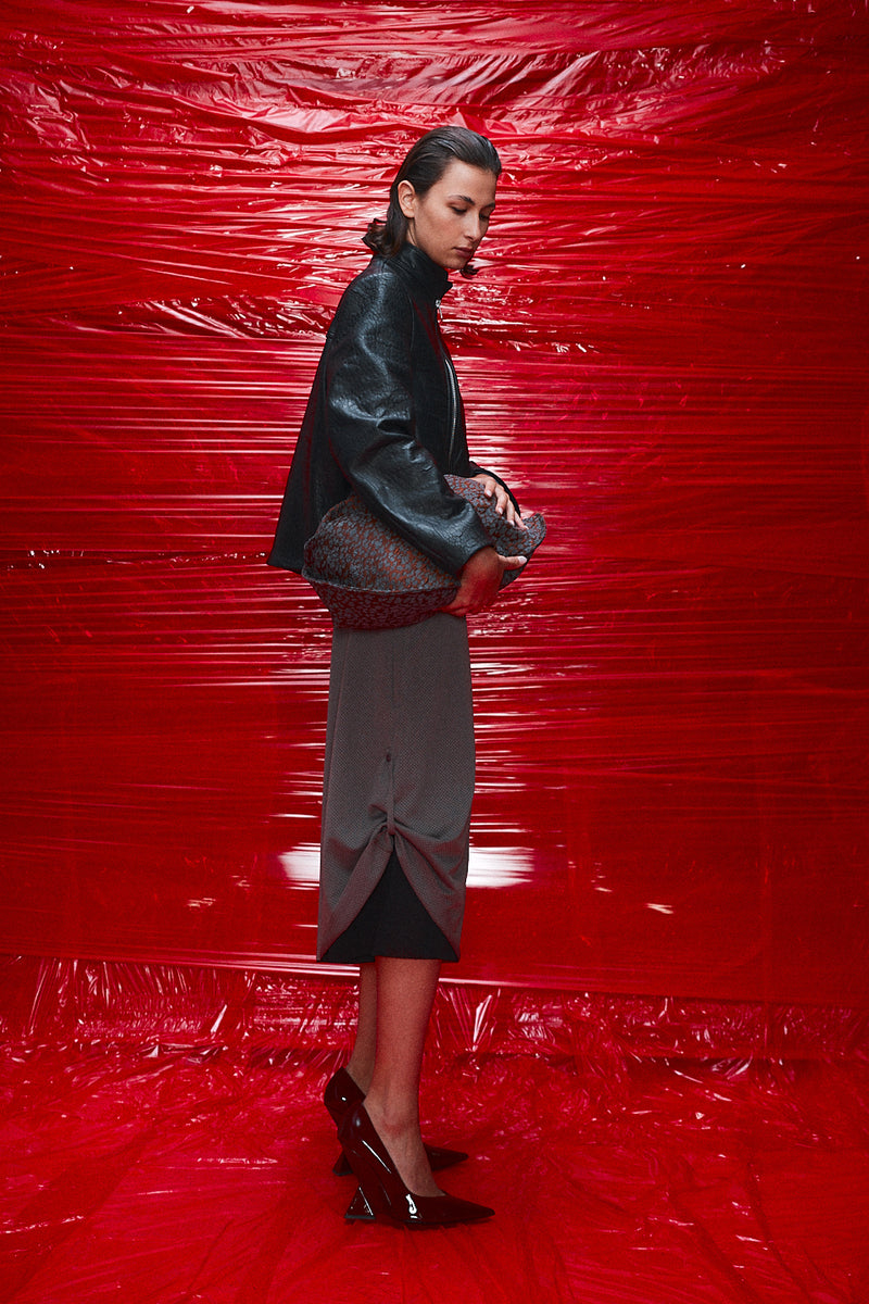 "Paris" 3/4 Basketball mesh short grey