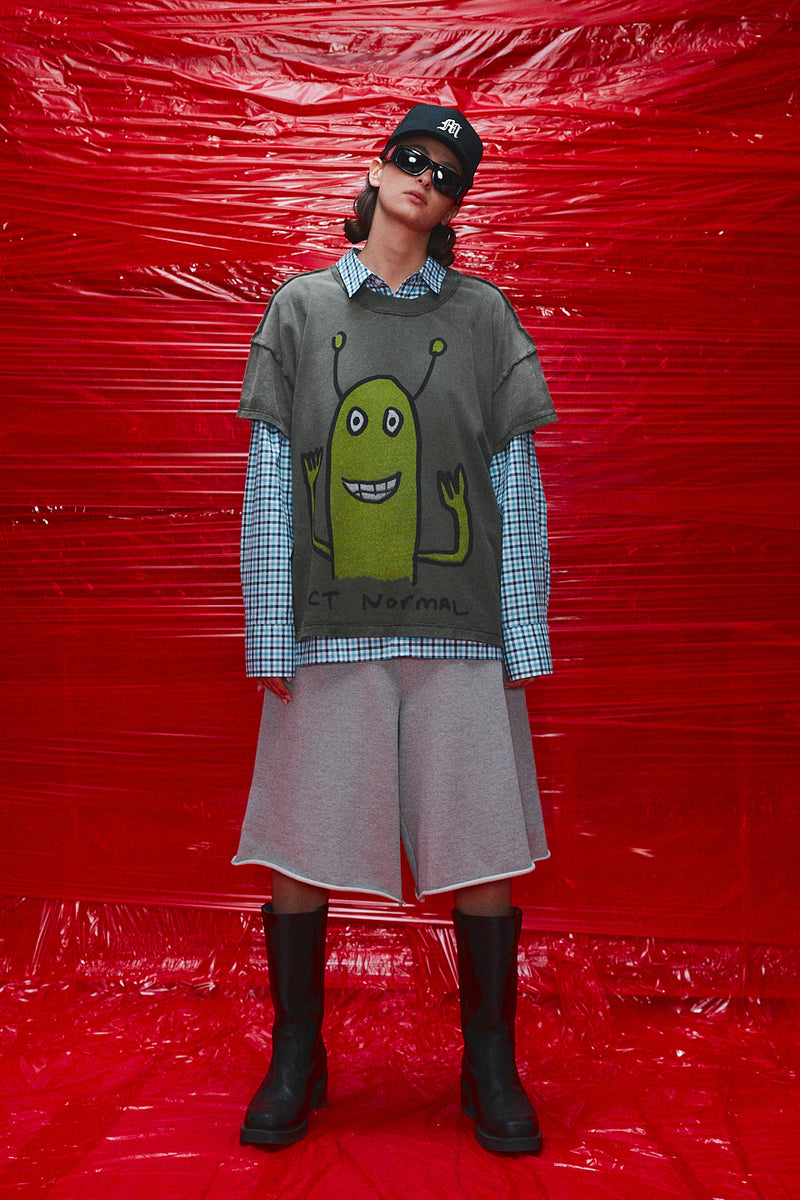 "Act Normal" T-shirt Green