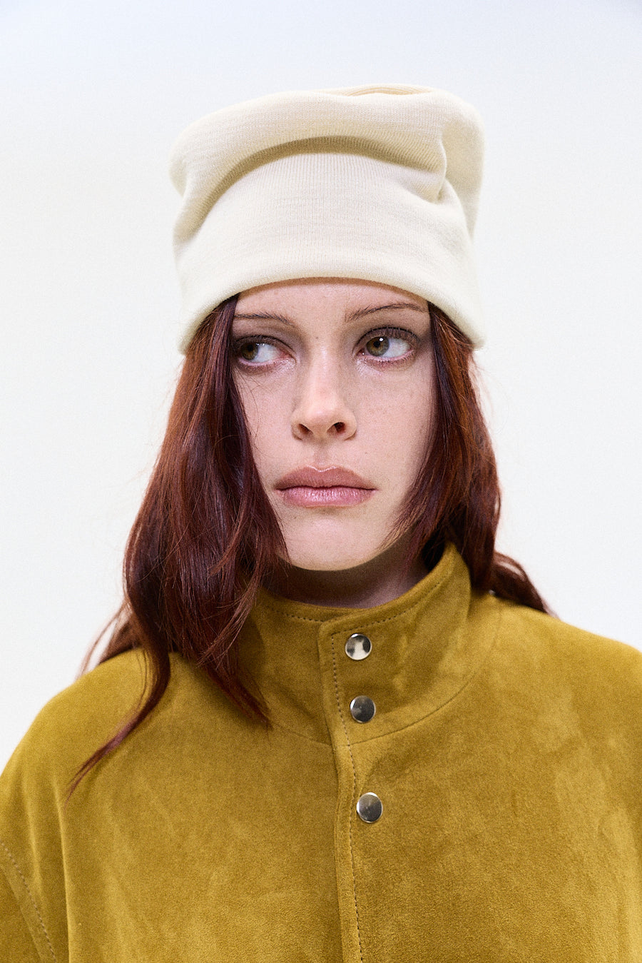 "Rune" Suede leather workers Jacket