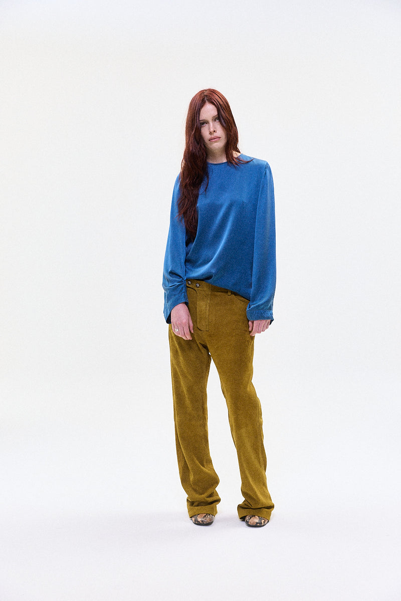 "IVA" silk balloon top