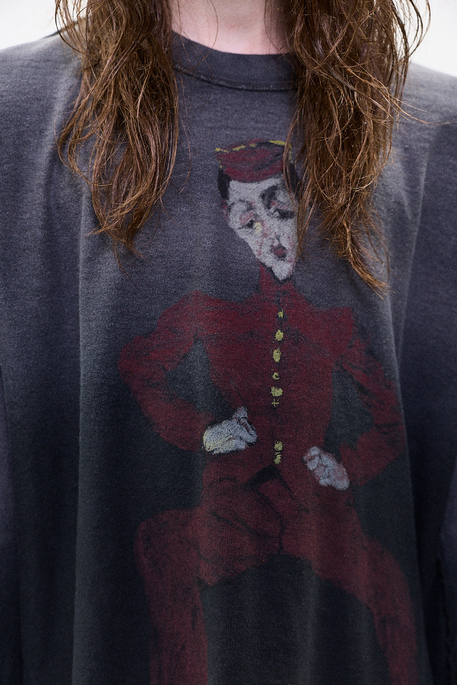 "MELANCHOLY" longsleeve tshirt black