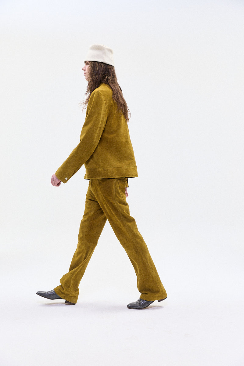 "LUC" suede trouser - AVAILABLE 26.08 // 7PM
