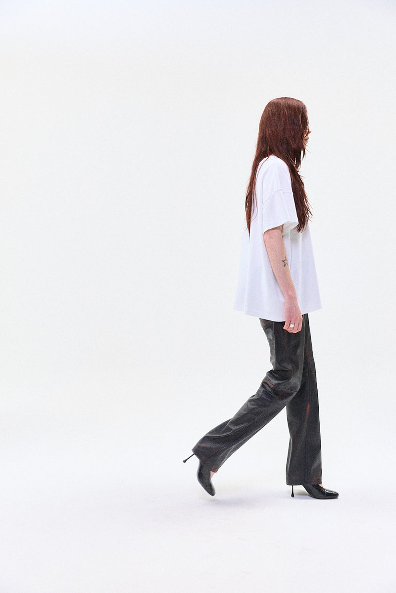 "RUKI" white t-shirt