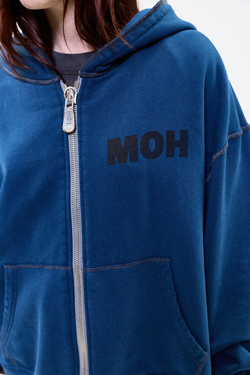 "ALLIUM" HEAVY ZIPPER HOOD