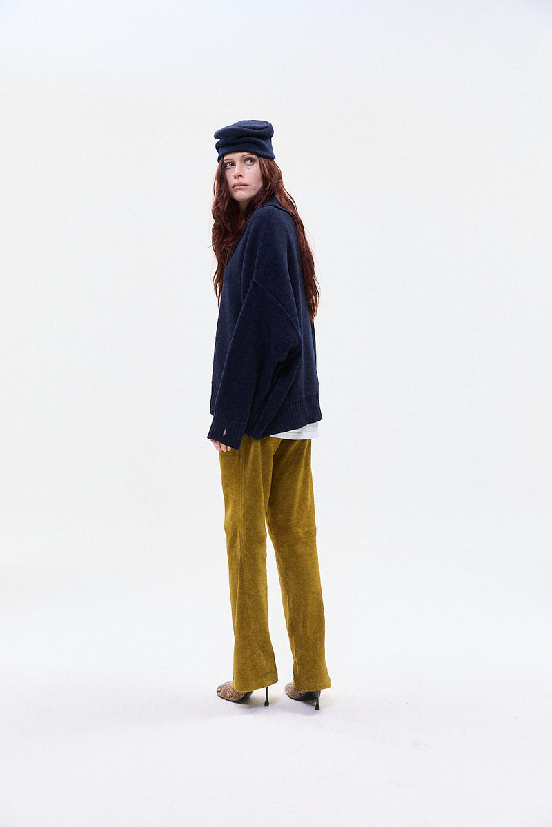 "LUC" suede trouser - AVAILABLE 26.08 // 7PM