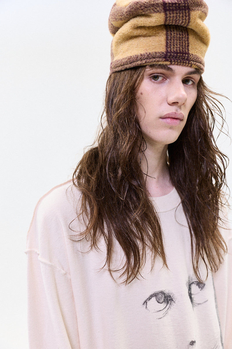"FRANCIS" longsleeve t-shirt ivory