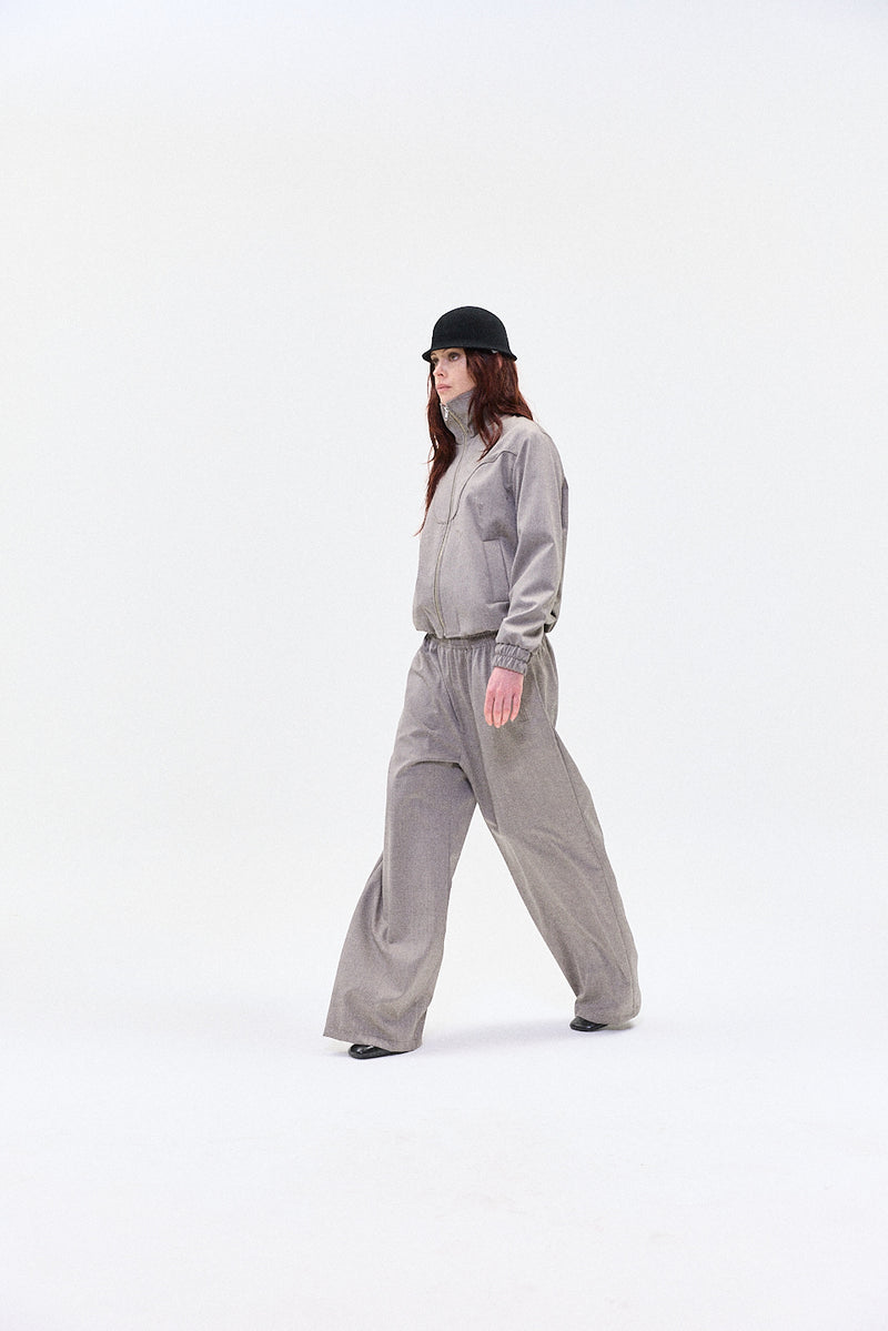 "Ludo" track trouser gun metal