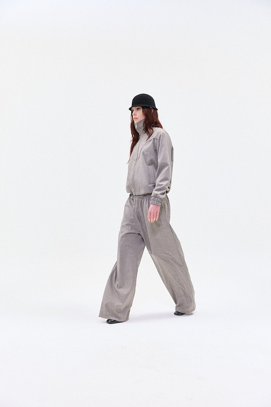 "Ludo" track trouser gun metal