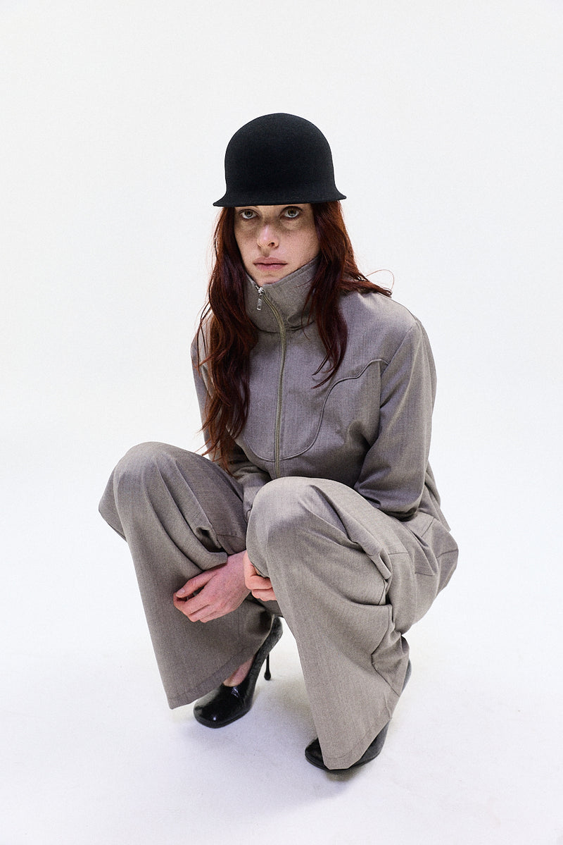 "Marcel" Track Jacket grey