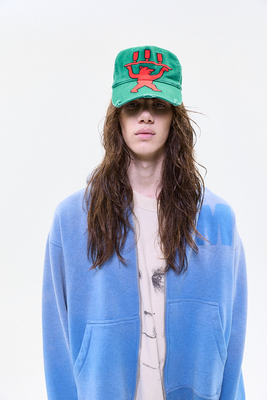"Berlin" green cap