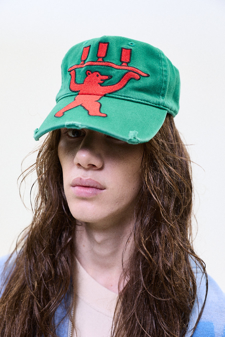 "Berlin" green cap
