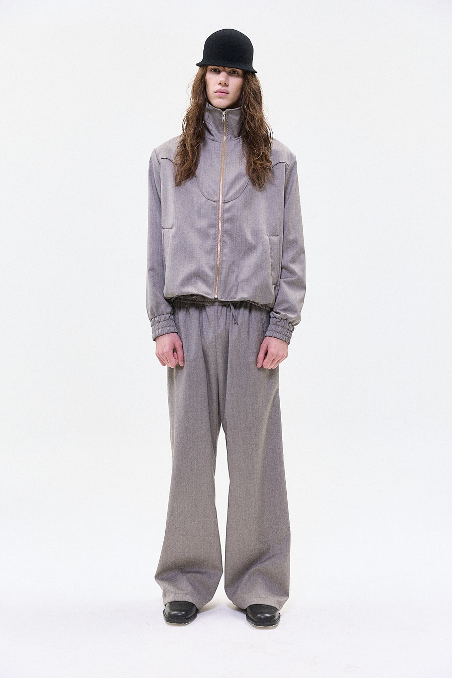 "Ludo" track trouser gun metal