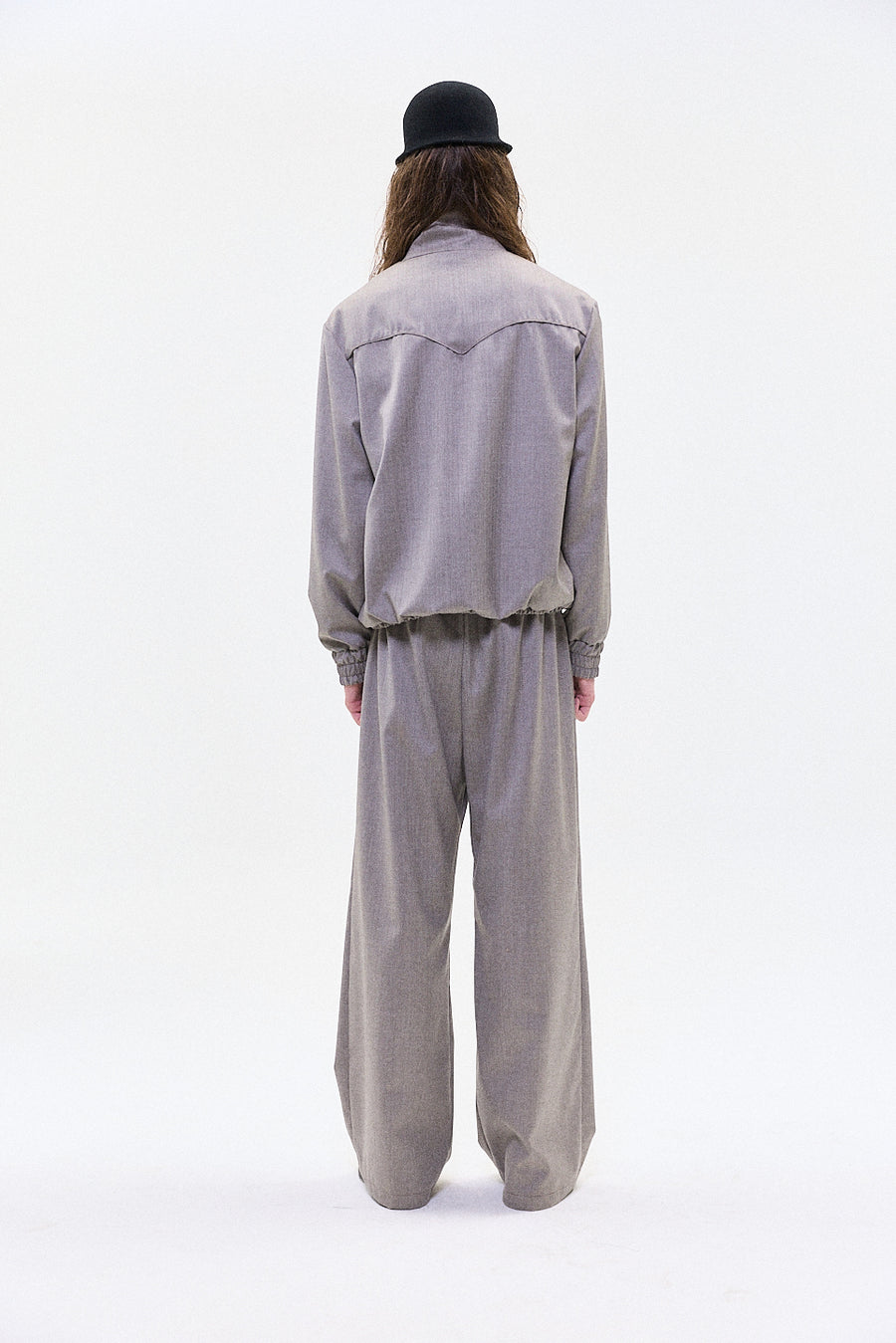 "Ludo" track trouser gun metal