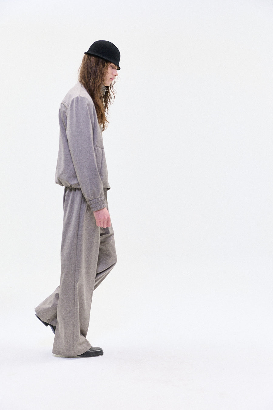 "Ludo" track trouser gun metal