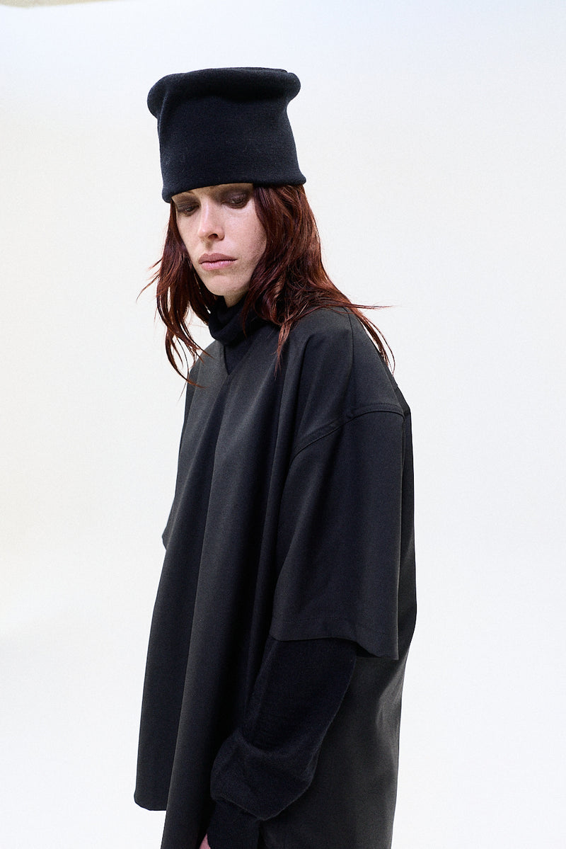 "ARLO" v-neck shirt midnight