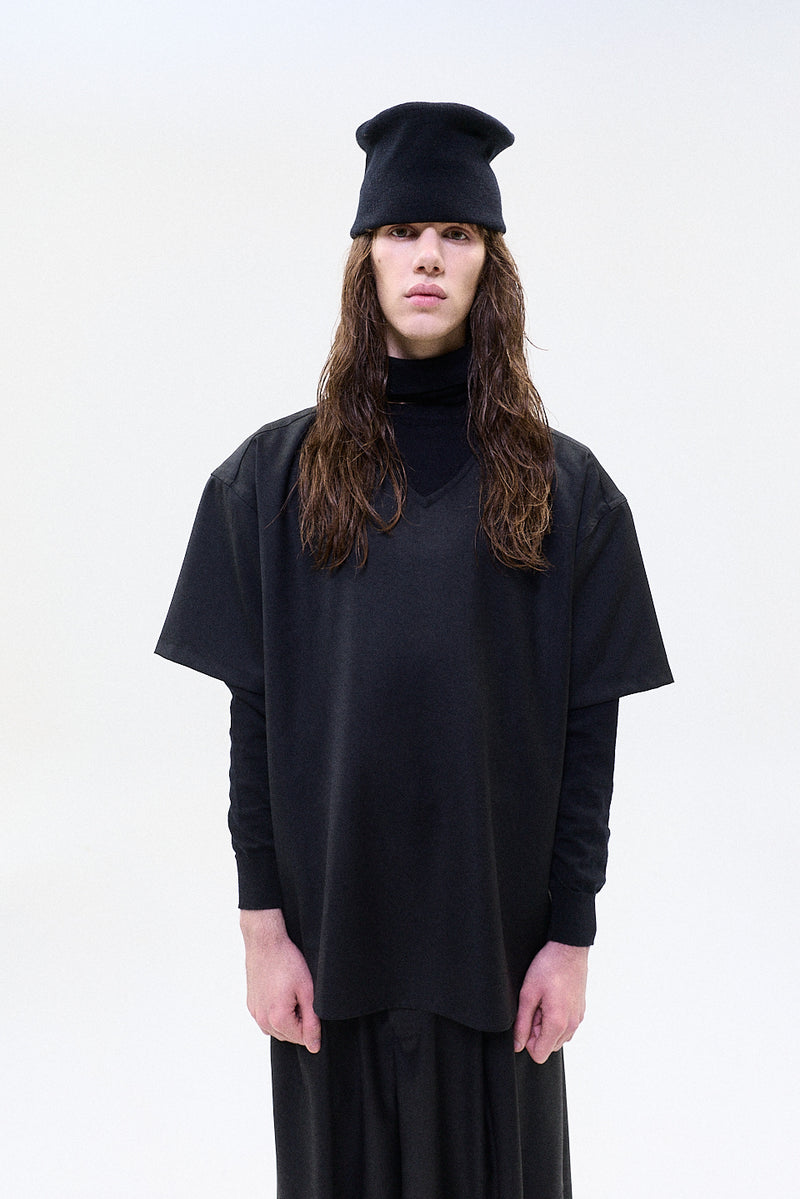 "ARLO" v-neck shirt midnight