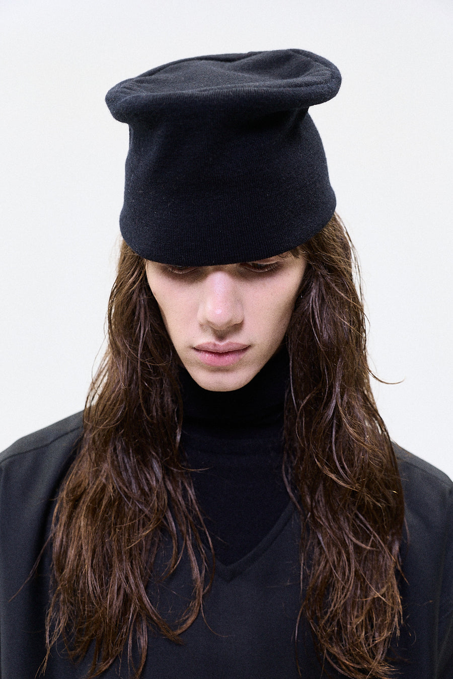 merino beanie midnight