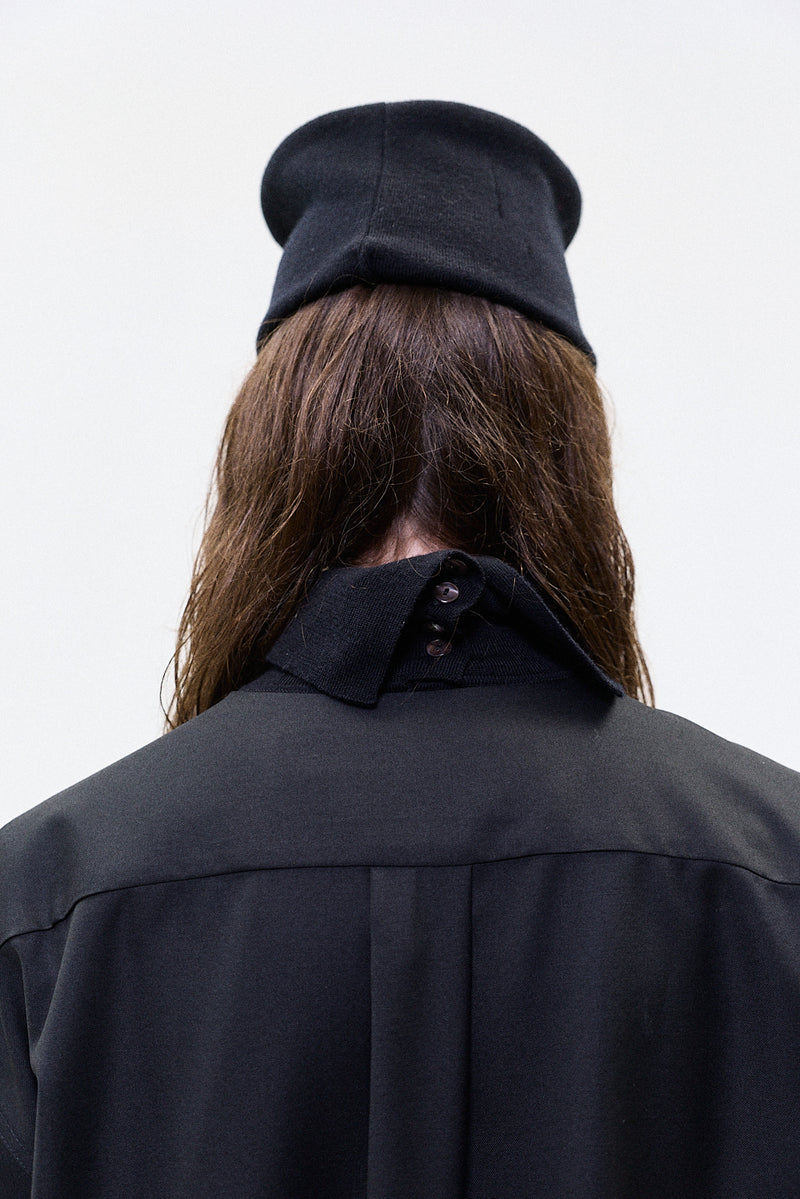 "ARLO" v-neck shirt midnight