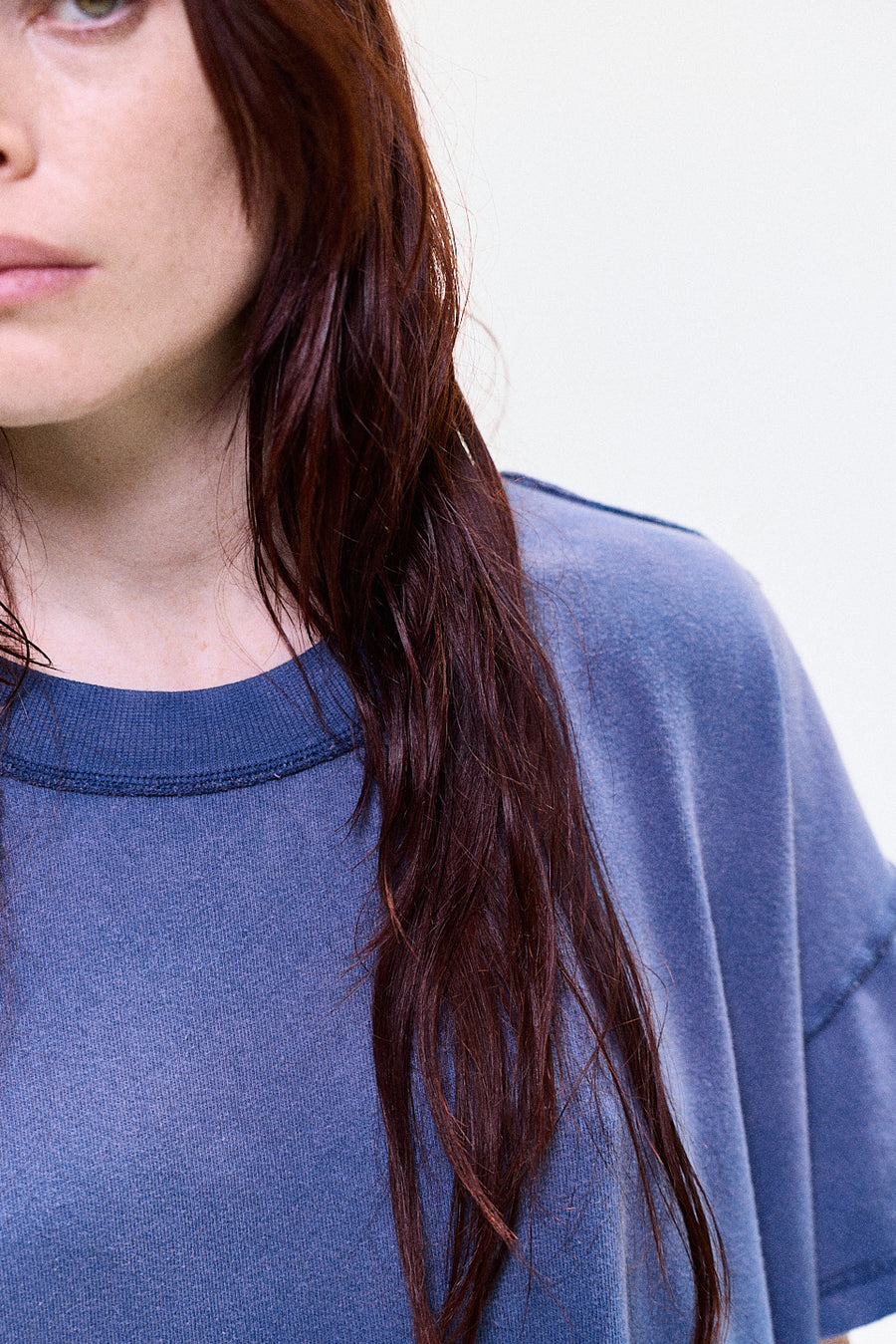 "Rhuki" Sun faded navy Tshirt