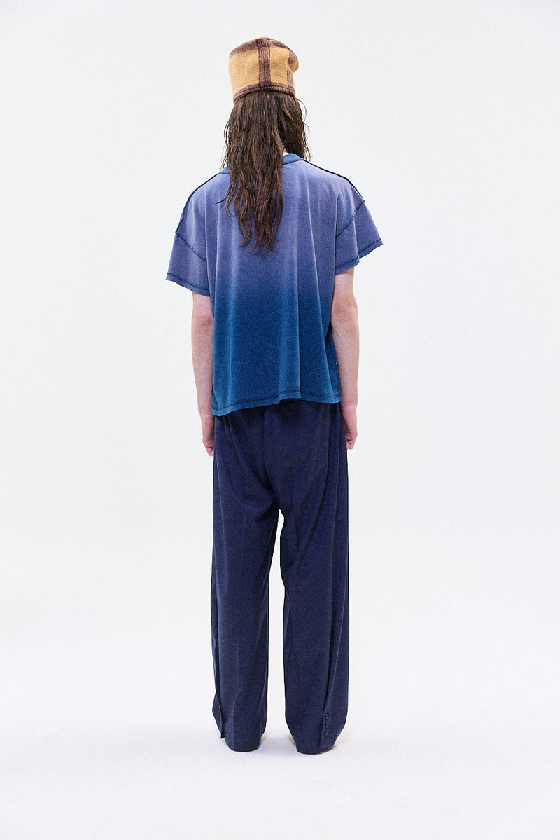 "Rhuki" Sun faded navy Tshirt