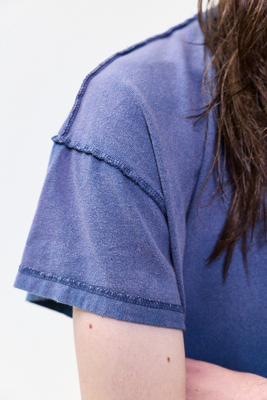 "Rhuki" Sun faded navy Tshirt