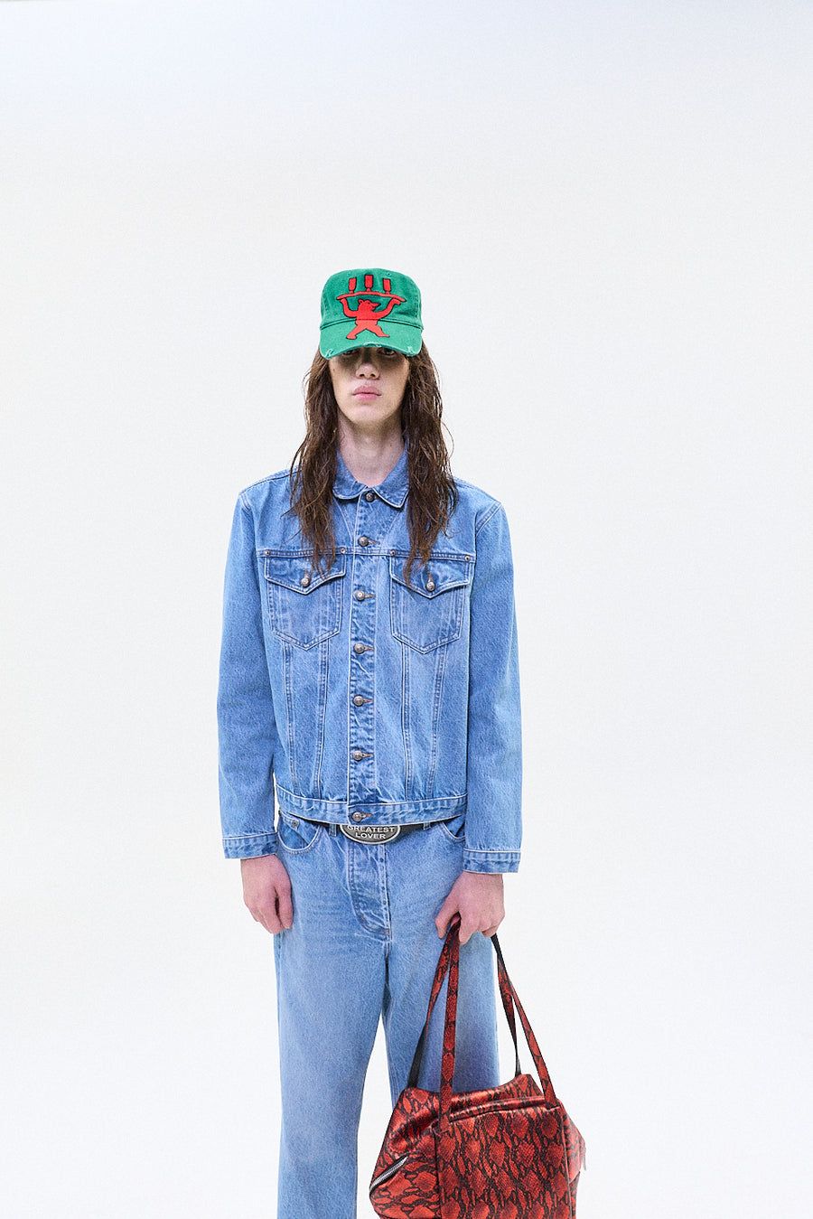 "Berlin" green cap