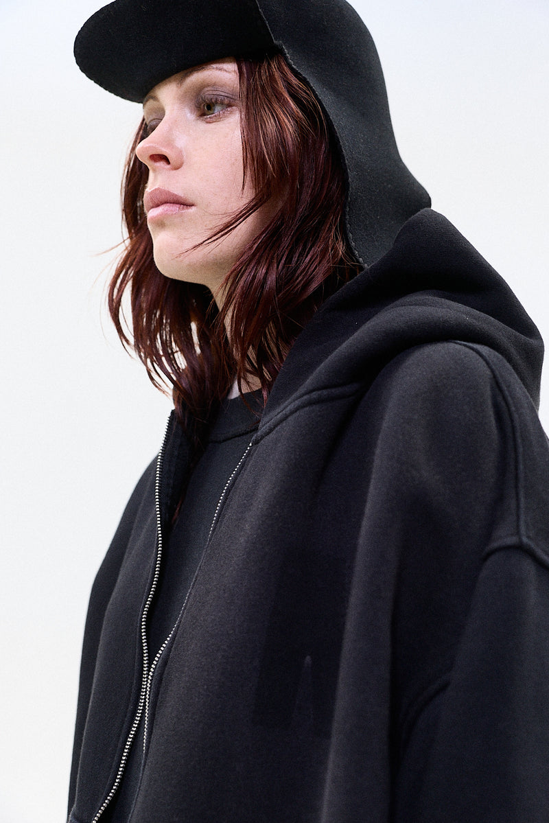 "TULLY" zip hoodie midnight