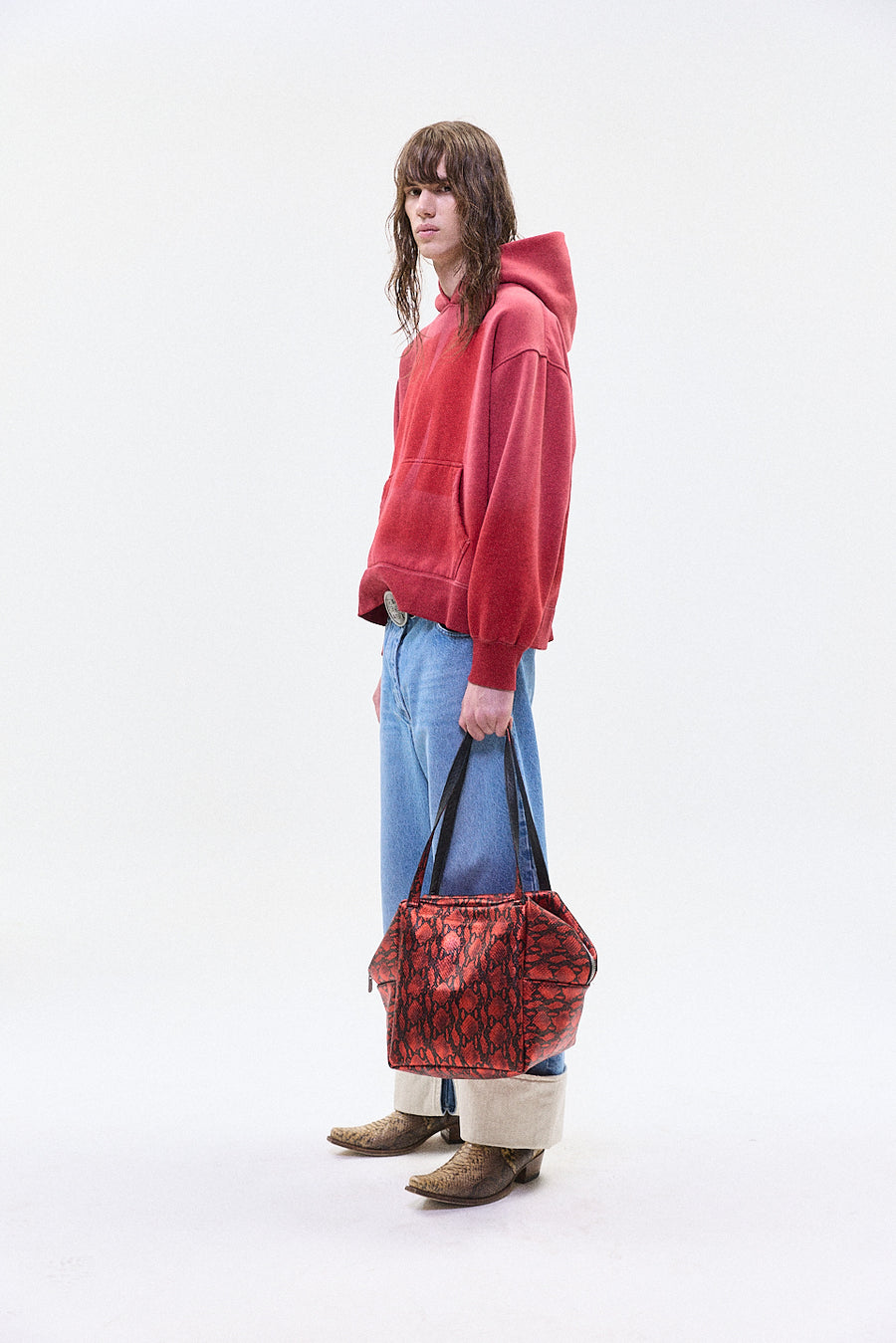"HUGO" hoodie red