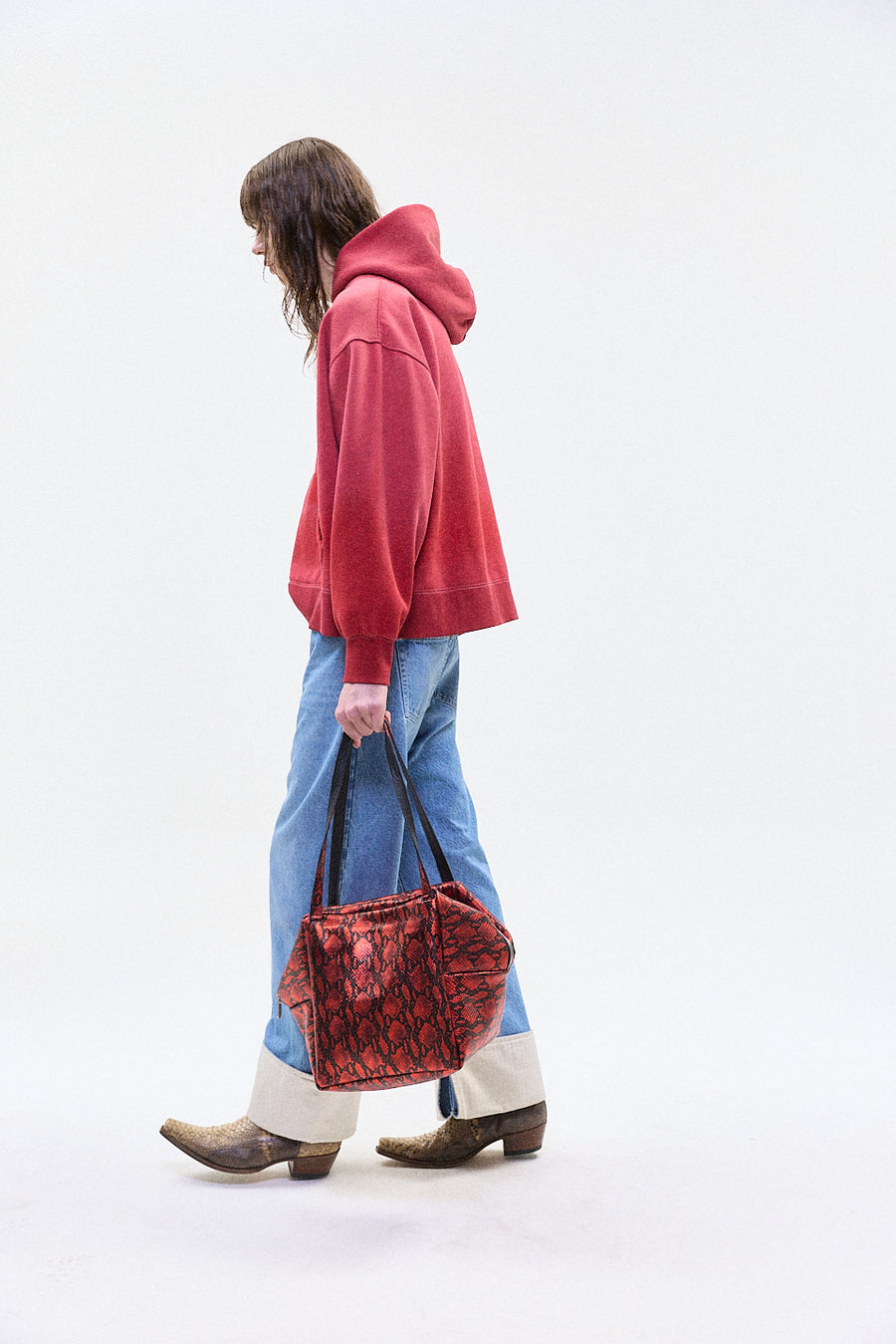 "HUGO" hoodie red