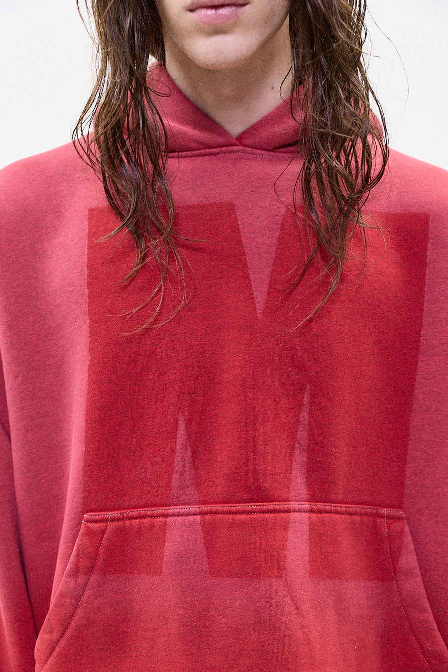 "HUGO" hoodie red