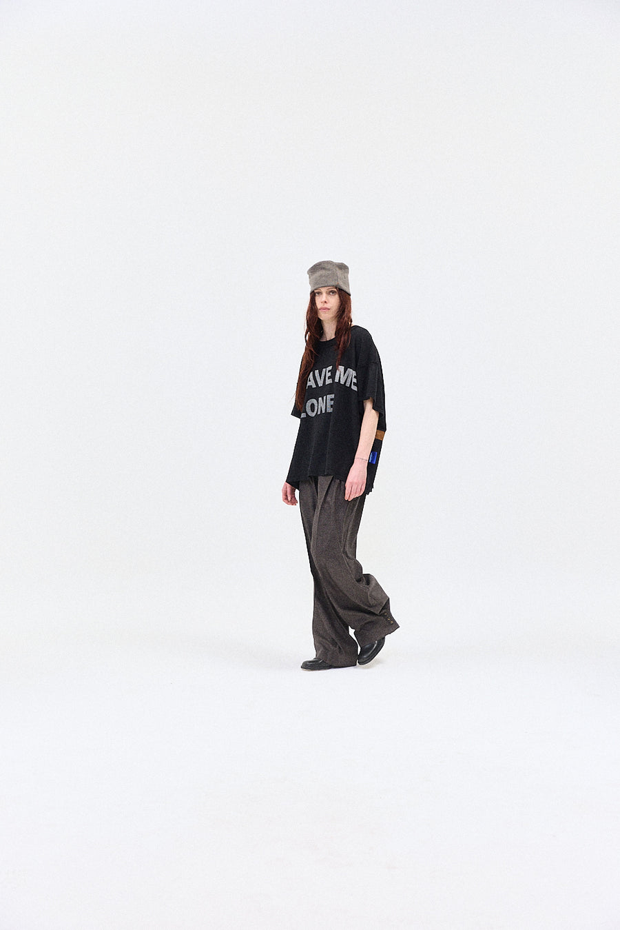 "LEAVE ME ALONE" tshirt black