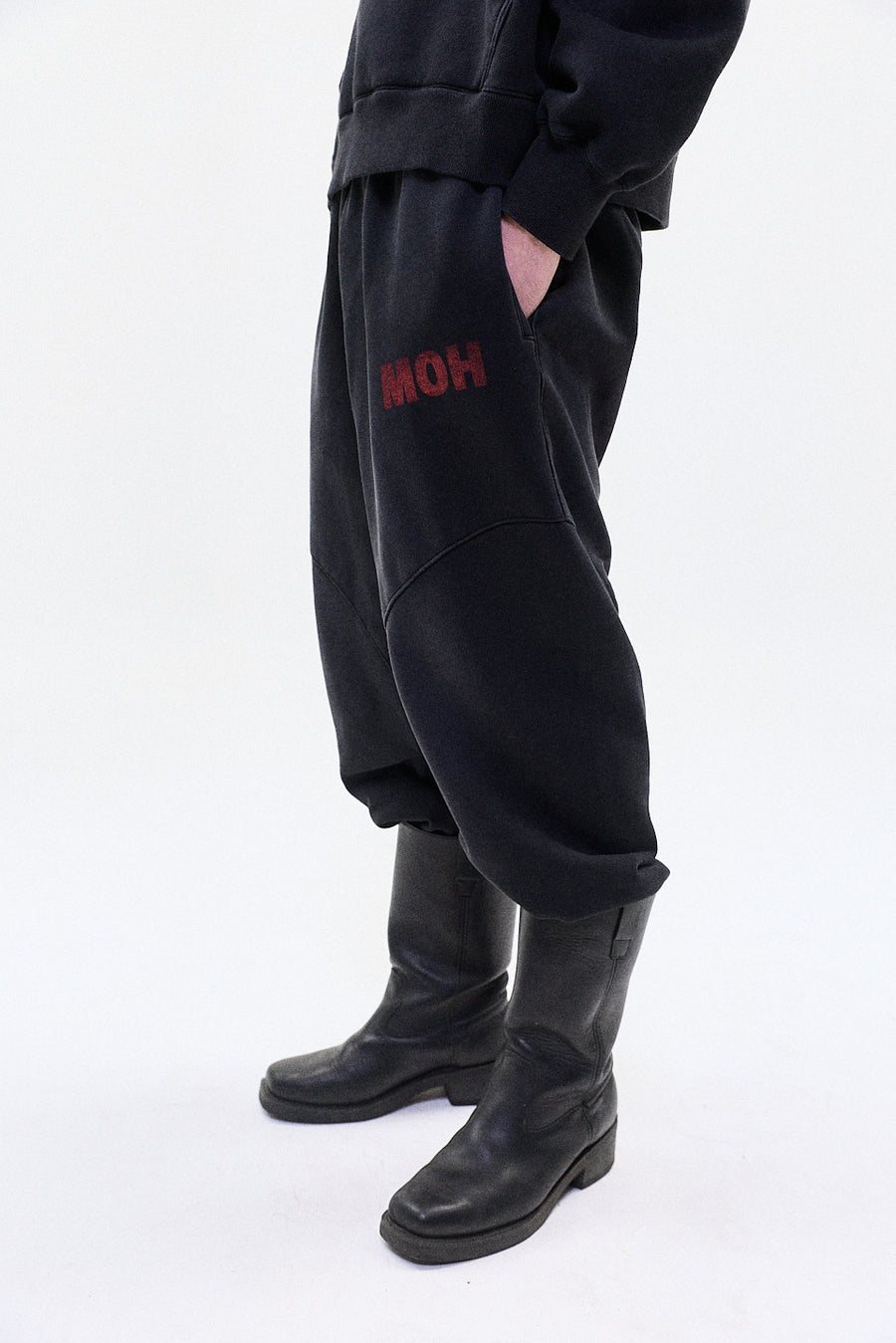 "ASTER" FLEECE TRACK PANT MIDNIGHT