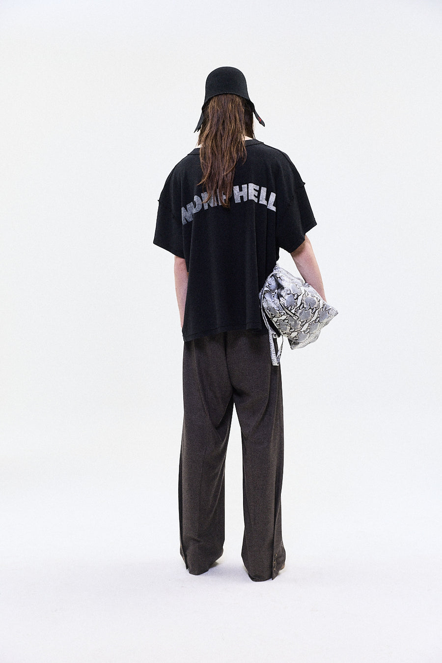 "LEAVE ME ALONE" tshirt black