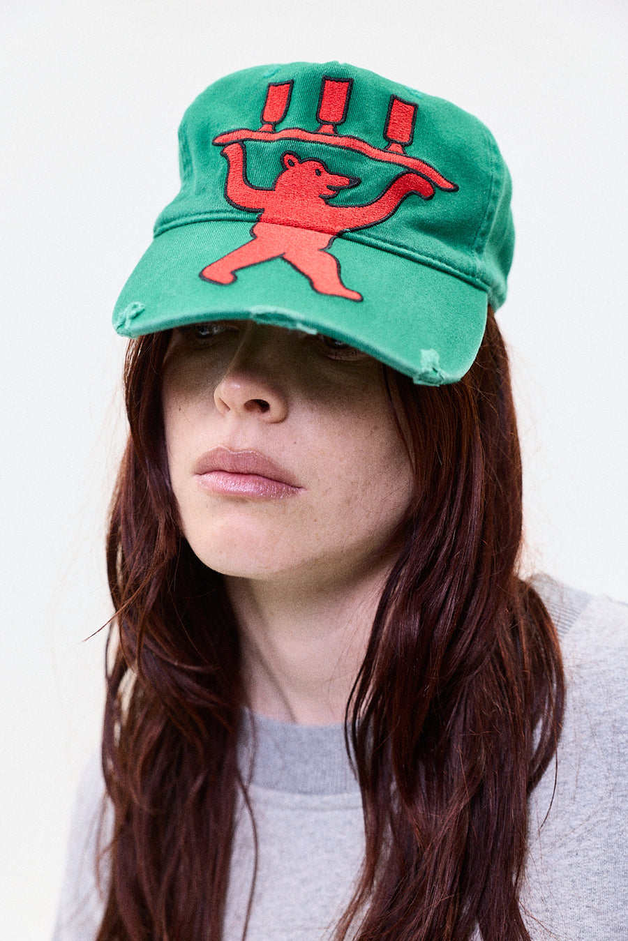 "Berlin" green cap
