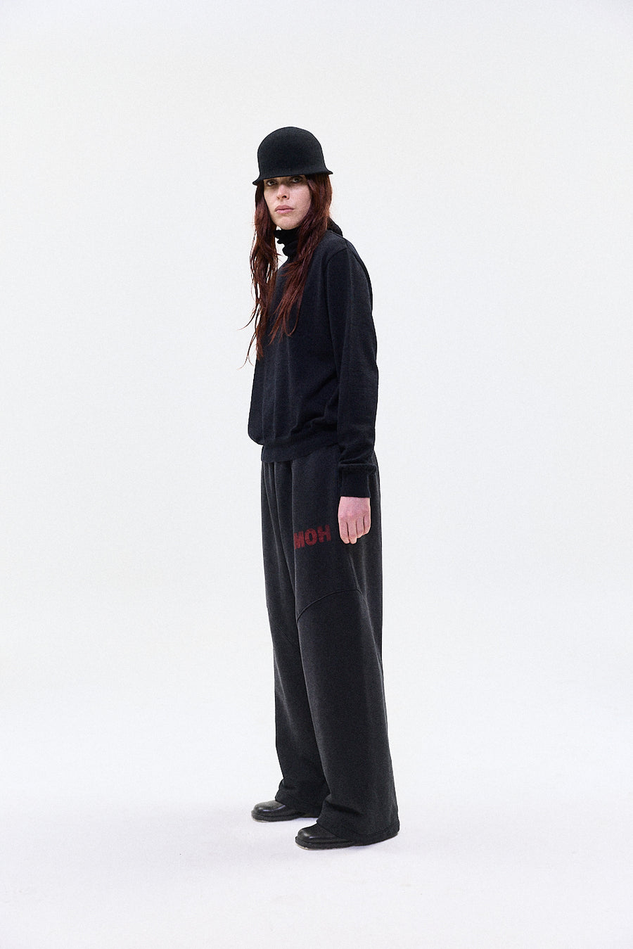 "ASTER" FLEECE TRACK PANT MIDNIGHT