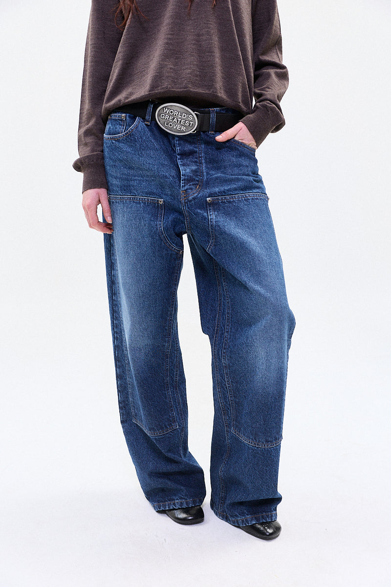 "NICO" panel denim